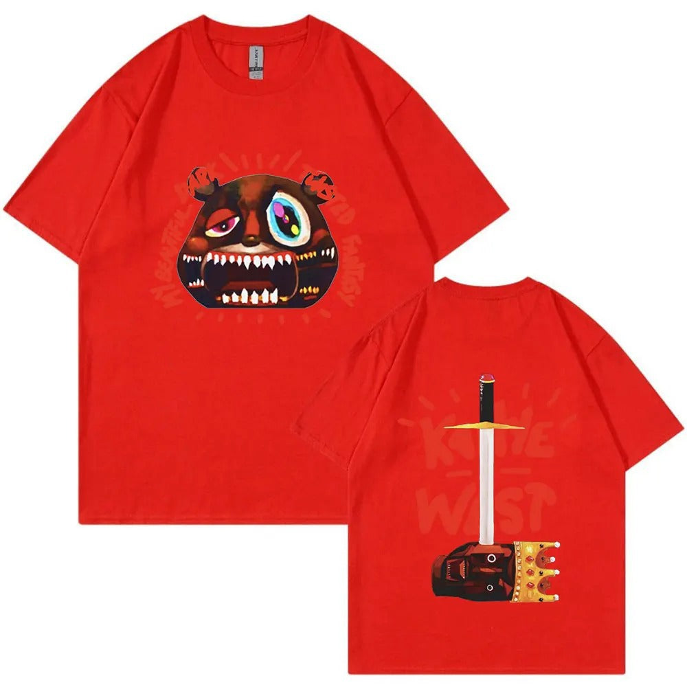 Rapper Kanye West T Shirt Music Album Graduation Graphic T-s