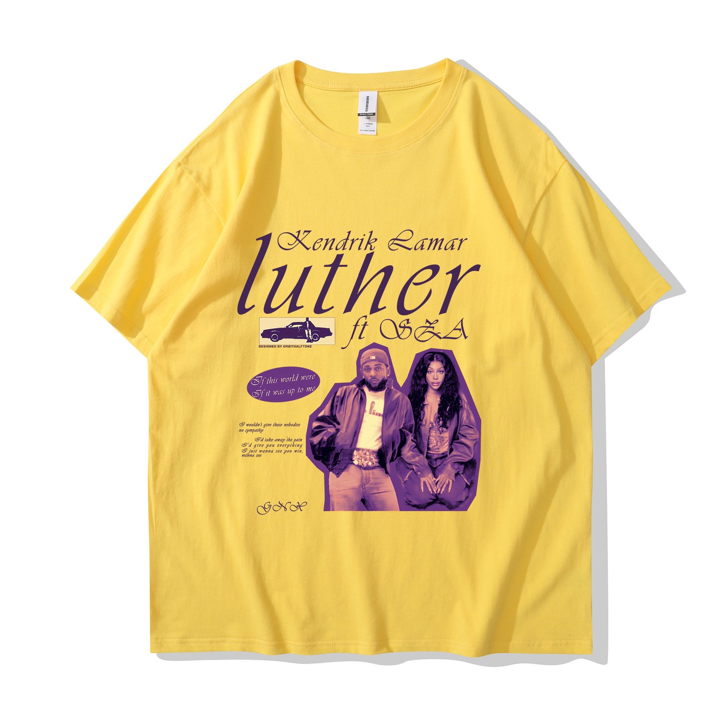 SZA X Kendrick Lamar TShirt Luther