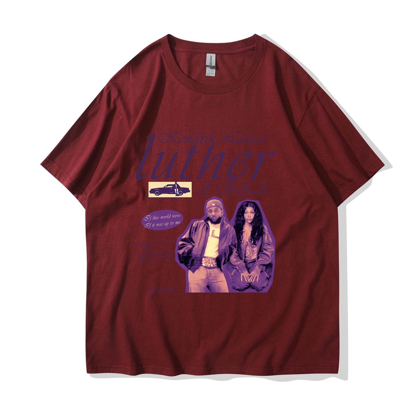 SZA X Kendrick Lamar TShirt Luther