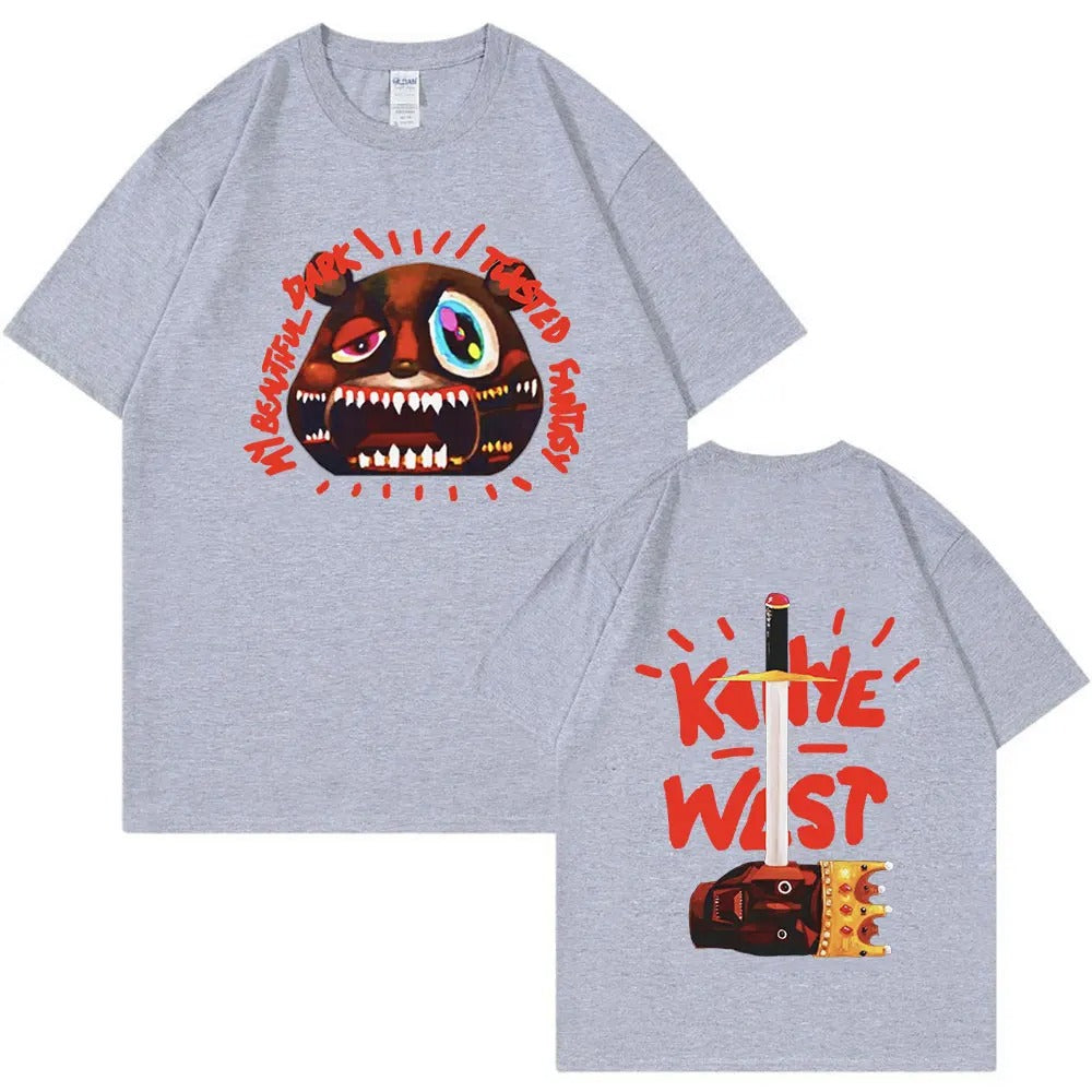 Rapper Kanye West T Shirt Music Album Graduation Graphic T-s
