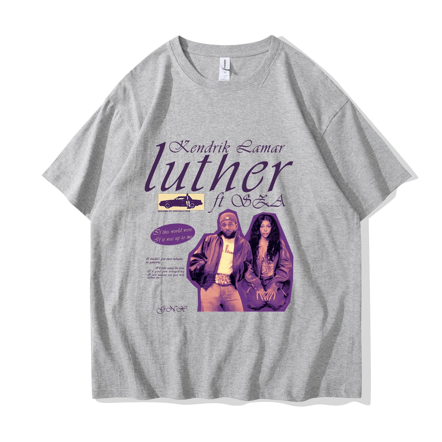 SZA X Kendrick Lamar TShirt Luther