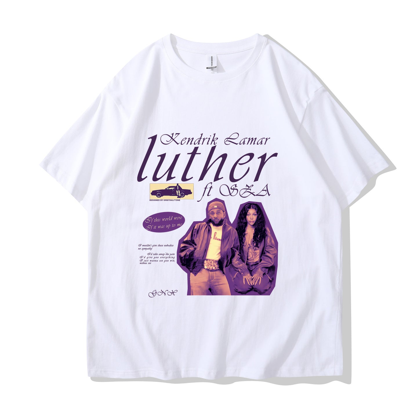 SZA X Kendrick Lamar TShirt Luther