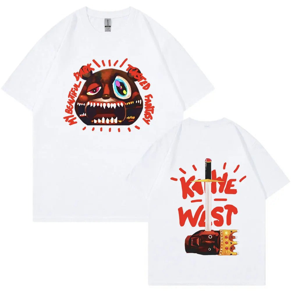 Rapper Kanye West T Shirt Music Album Graduation Graphic T-s