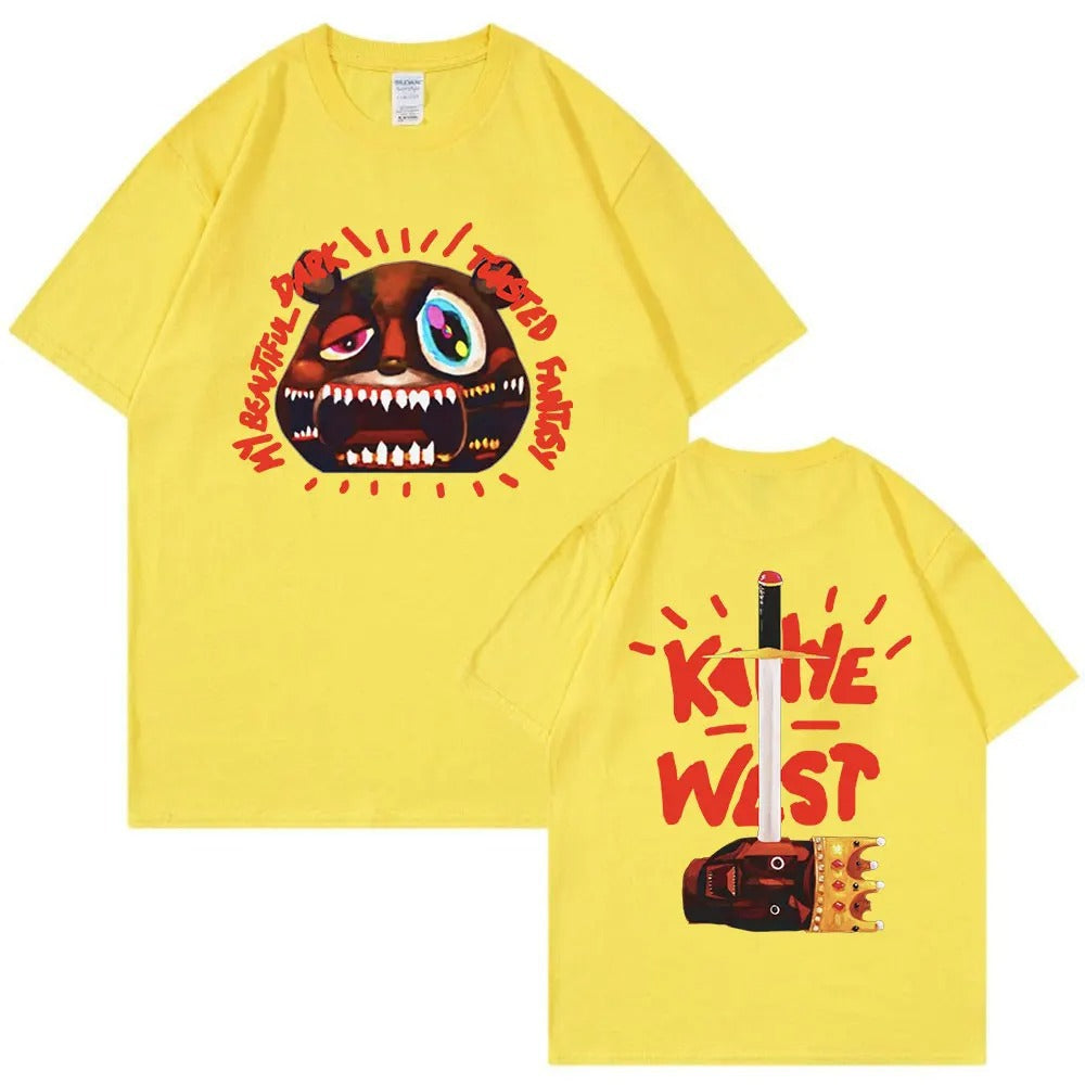 Rapper Kanye West T Shirt Music Album Graduation Graphic T-s
