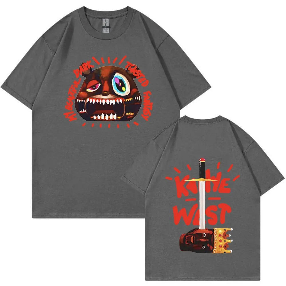 Rapper Kanye West T Shirt Music Album Graduation Graphic T-s