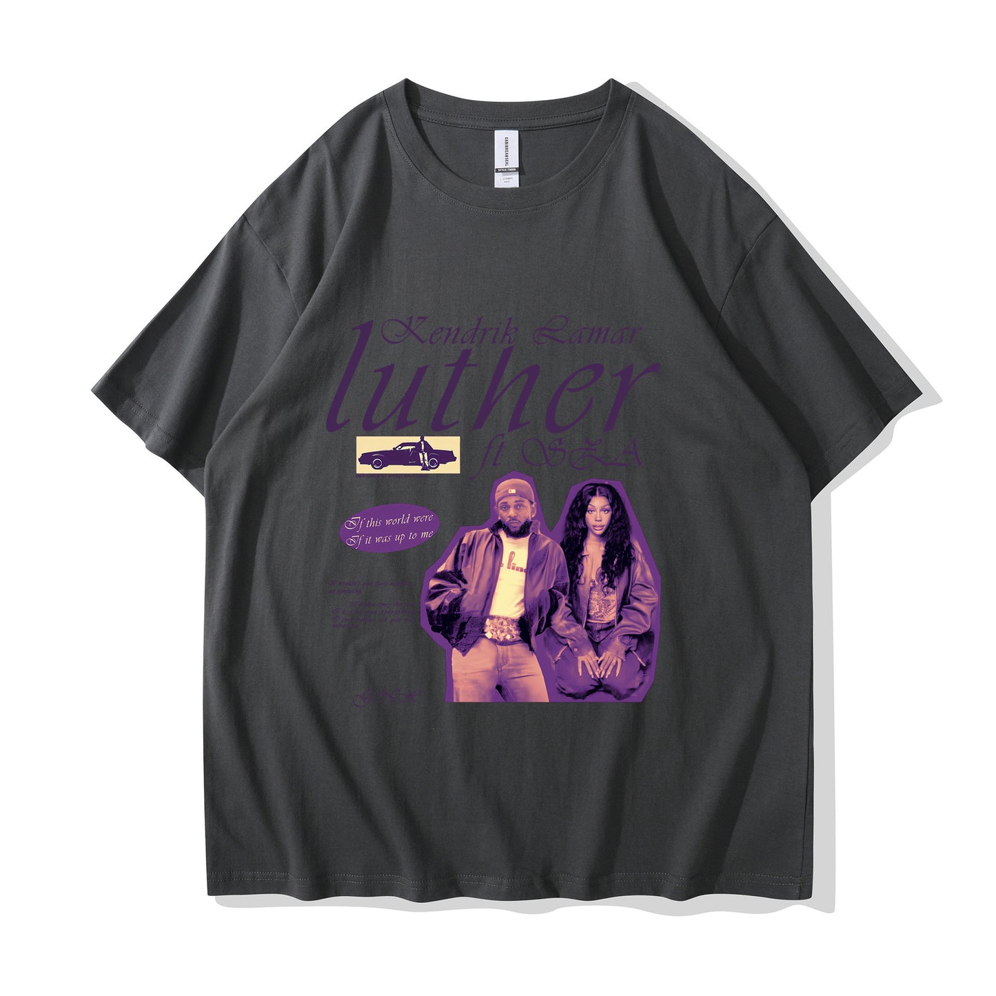 SZA X Kendrick Lamar TShirt Luther